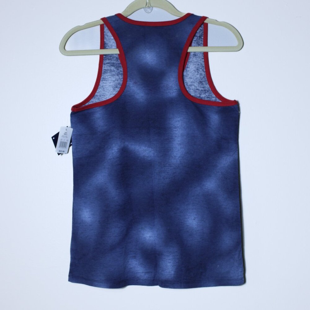 MLB Cleveland Guardians Womens Blue Tie Dye Logo Tank Top Sizes S, M, & XL - Picture 3 of 9